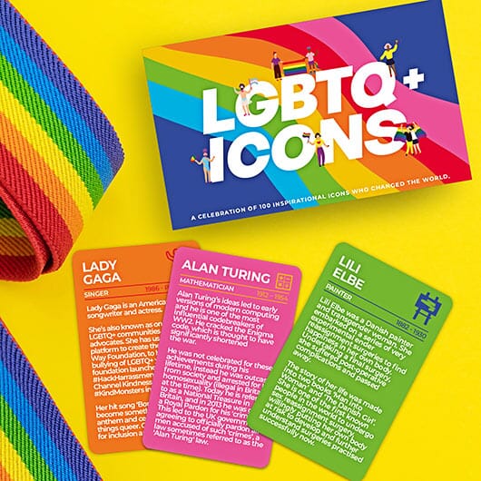 LGBTQ+ Icons - Set de cartes Gift Republic
